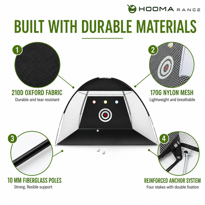 HOOMA RANGE 3 m Golf Practice Net